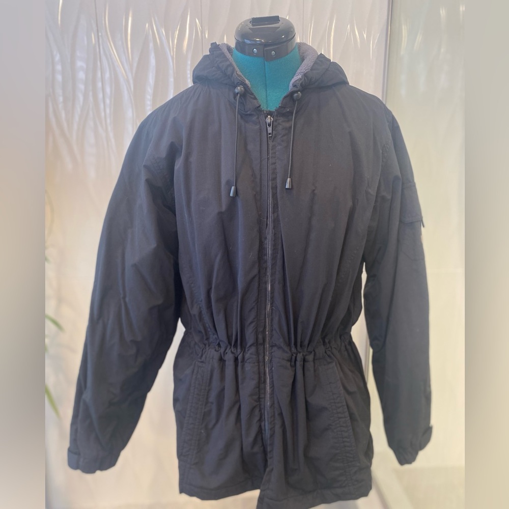 Polartec Eddie Bauer Black mid weight jacket